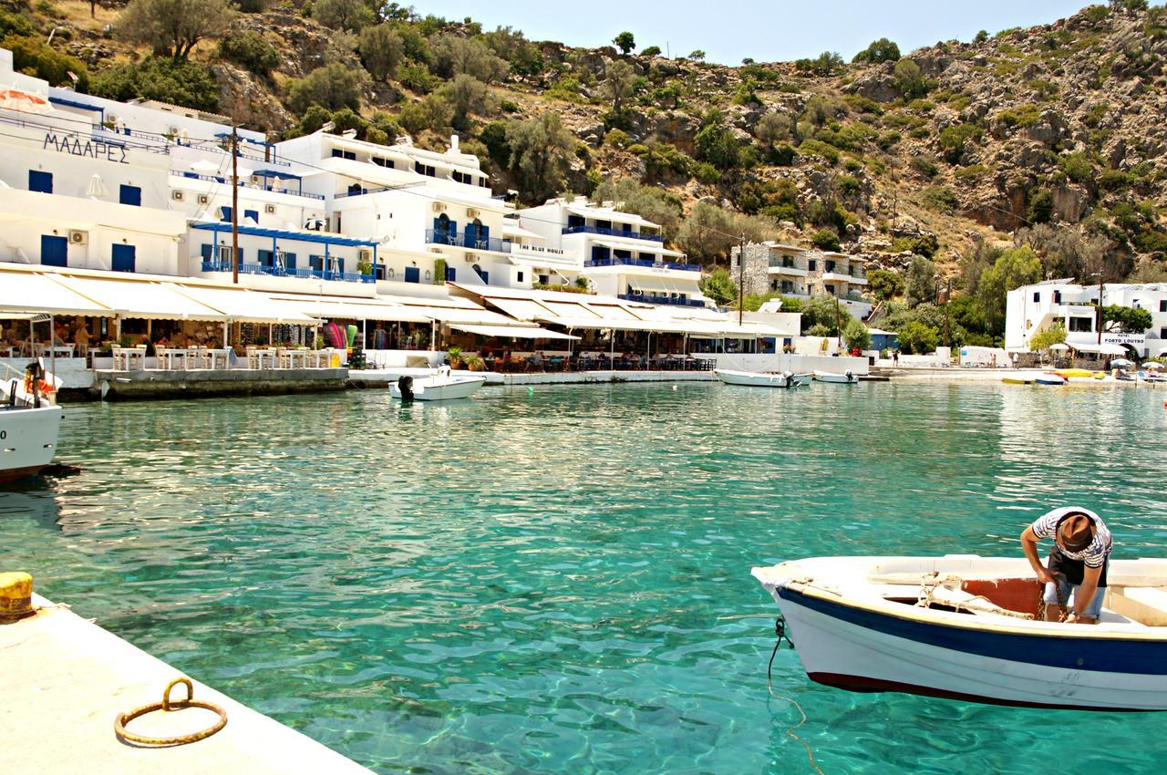 Hotel Madares Loutro Exterior foto